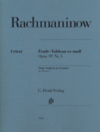 Rachmaninov S. Etude Tableau OP 39 N°5 Piano