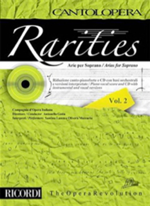 Rarities  Arie Per Soprano Vol 2 Avec CD Rarities  Arie Per Soprano Vol 2 Avec CD