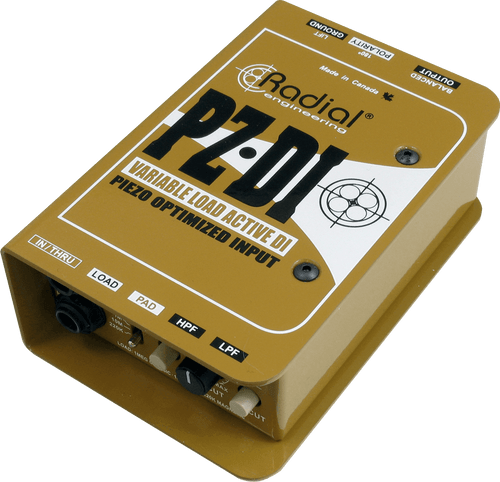 Boite de Direct Radial DI Pour Micro Piezo PZ-DI