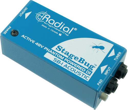 Boite de Direct Radial DI Active Instr Acoustiques SB-1-ACOUSTIC