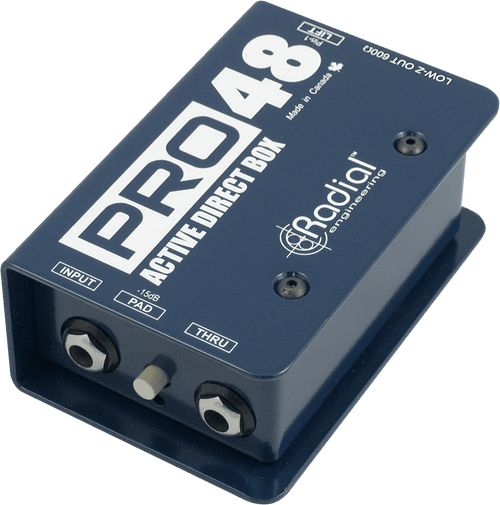 Boite de Direct Radial DI Active PRO48
