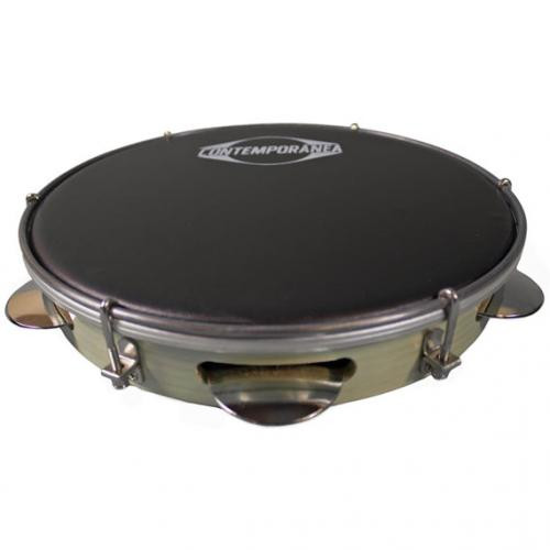 Contemporanea Pandeiro 10" Bois Peau Napa Light
