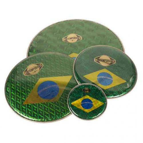 Contemporanea Peau Prismatique 10'' Drapeau Bresil