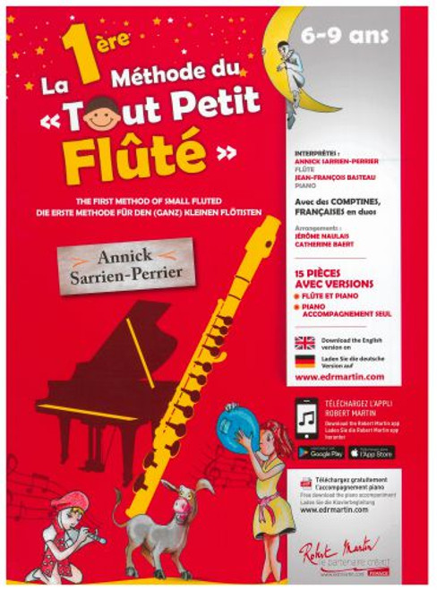 SARRIEN-PERRIER A. la 1RE Methode DU Tout Petit Flute SARRIEN-PERRIER A. la 1RE Methode DU Tout Petit Flute