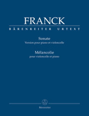 Franck C. Sonate -  Melancolie Violoncelle