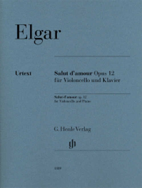 Elgar E. Salut D'amour OP 12 Violoncelle-1