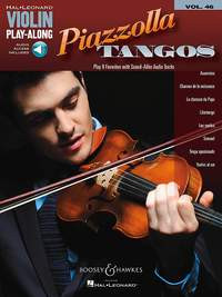 Violin PLAY-ALONG Vol 46 Piazzolla Tangos Violon