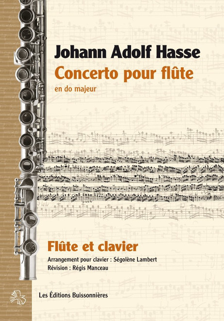 Hasse J.a. Concerto DO Majeur Flute