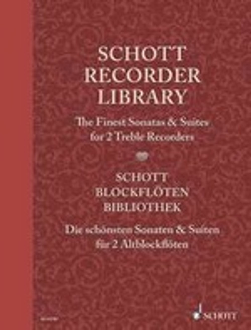 Schott Recorder Library 2 Flutes A Bec Alto Schott Recorder Library 2 Flutes A Bec Alto