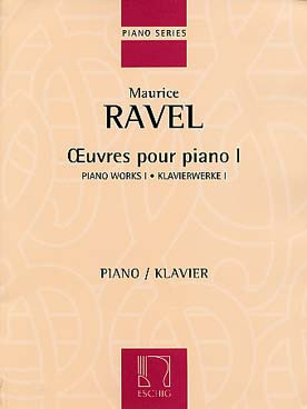 Ravel M. Oeuvres Pour Piano Vol 1