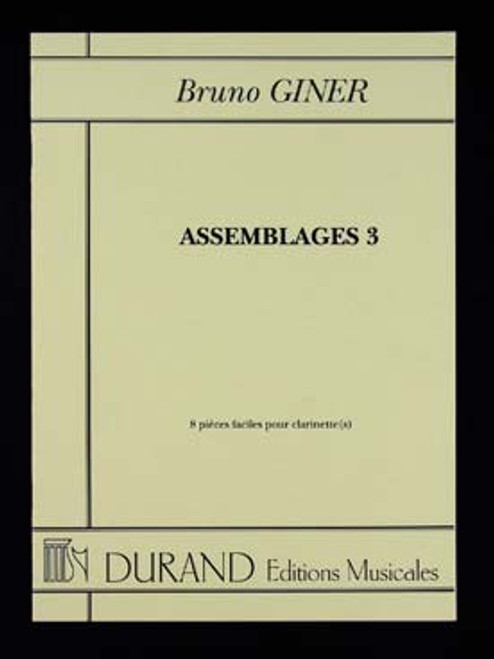 Giner B. Assemblages 3 Clarinette