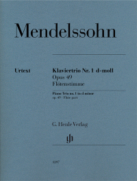 Mendelssohn B. Klaviertrio N°1 Partie Flute