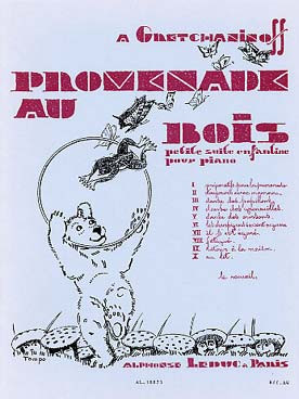 Gretchaninoff A. Promenade AU Bois Piano