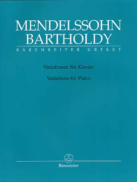 Mendelssohn F. Variations Serieuses Piano