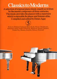 Classics TO Moderns Vol 5 Piano