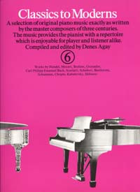 Classics TO Moderns Vol 6 Piano