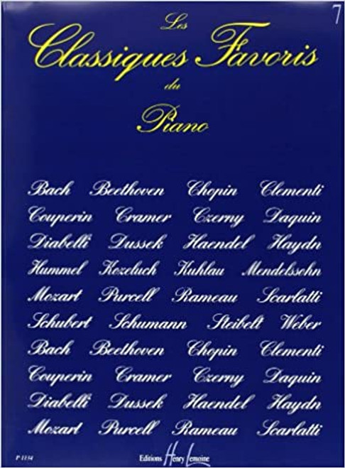 Classiques Favoris DU Piano Vol 7 Classiques Favoris DU Piano Vol 7