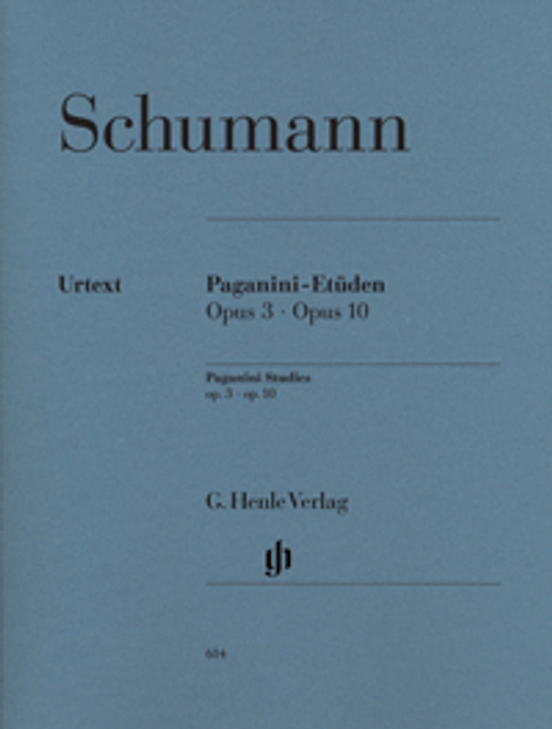 Schumann R. Etudes Sur UN Theme de Paganini Piano Schumann R. Etudes Sur UN Theme de Paganini Piano