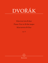 Dvorak A. Piano Trio IN B Flat Major OP 21