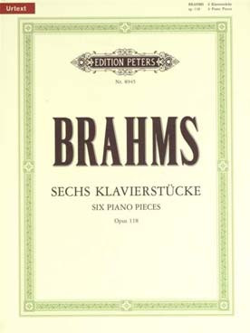 Brahms J. Klavierstucke OP 118 Piano-3