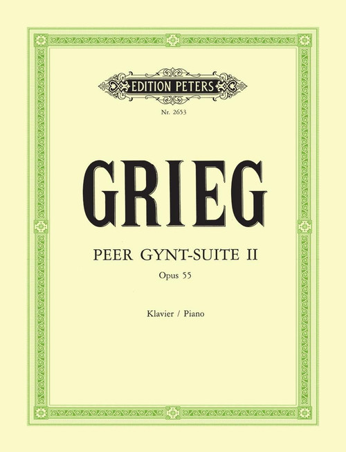 Grieg E. Peer Gynt Suite N°2 OP 55 Piano