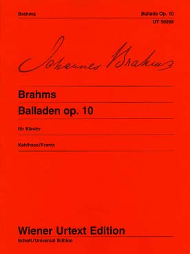 Brahms J. Ballades OP 10 Piano-3