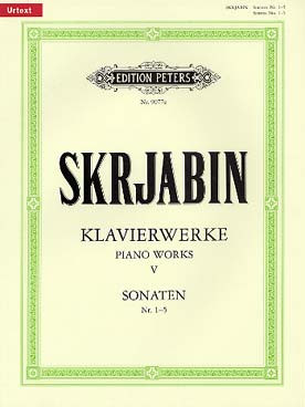 Scriabine A. Oeuvres Vol 5 Sonates Piano