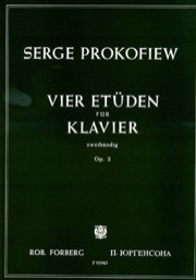 Prokofiev S. Etudes OP 2 Piano