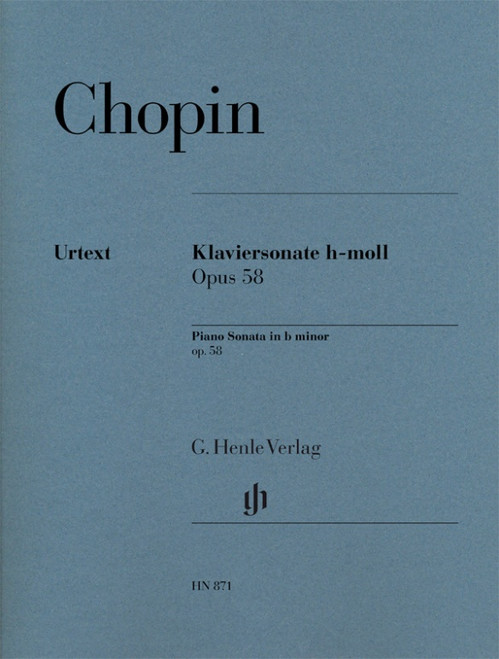 Chopin F. Sonate Opus 58 Piano Chopin F. Sonate Opus 58 Piano