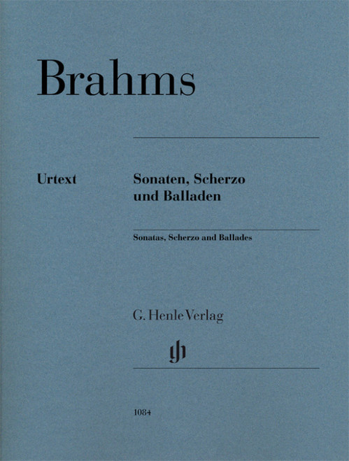 Brahms J. Sonates, Scherzos et Ballades Piano Brahms J. Sonates, Scherzos et Ballades Piano