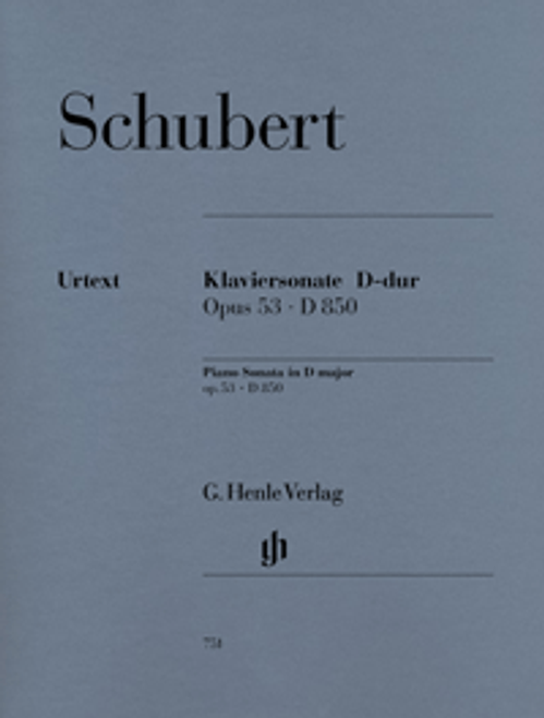 Schubert F. Sonate RE Majeur D 850 Piano Schubert F. Sonate RE Majeur D 850 Piano
