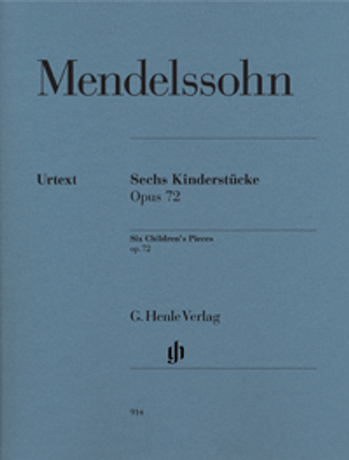 Mendelssohn F. Kinderstucke OP 72 Piano Mendelssohn F. Kinderstucke OP 72 Piano