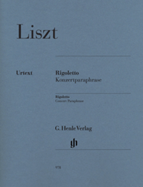 Liszt F. Rigoletto - Paraphrase de Concert Piano Liszt F. Rigoletto - Paraphrase de Concert Piano