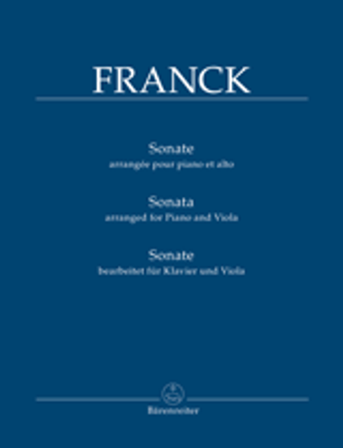 Franck C. Sonate Alto Franck C. Sonate Alto