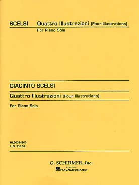 Scelsi G. Quattro Illustrazioni Piano