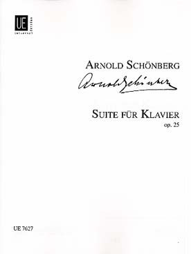 Schoenberg A. Suite OP 25 Piano