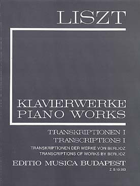 Liszt F. Transcriptions et Arrangements Vol 17 Piano