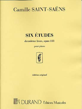 SAINT-SAENS C. 6 Etudes OP 111 Vol 2 Piano
