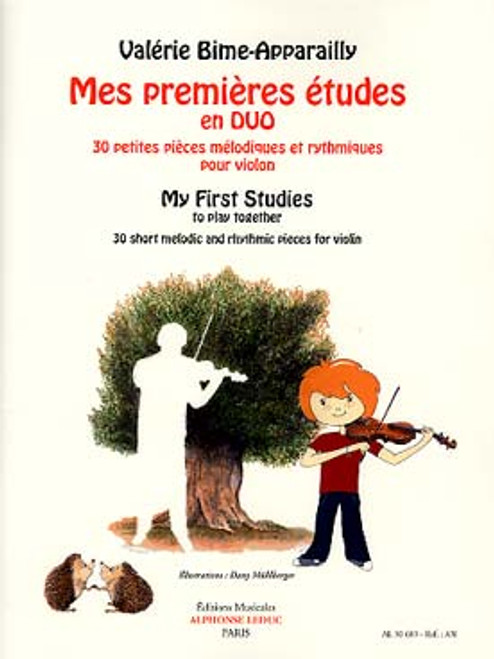 BIME-APPARAILLY Mes Premieres Etudes en Duo Violons