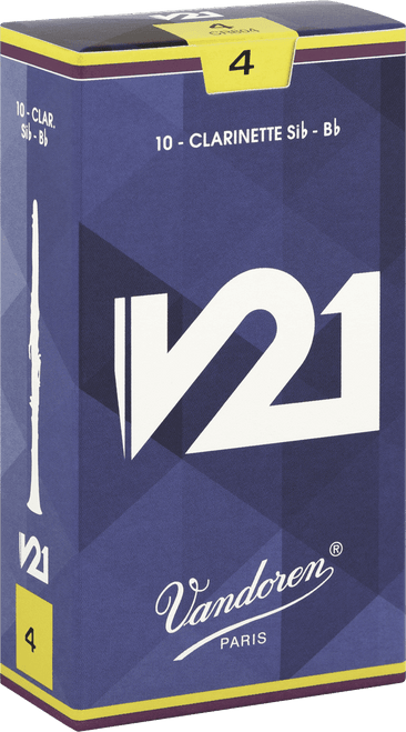 Anches Vandoren V21 N°4 Clarinette Sib Anches Vandoren V21 N°4 Clarinette Sib