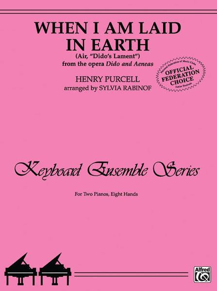 Purcell H. When I AM Laid IN Earth 2 Pianos