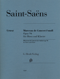 SAINT-SAENS C. Morceau de Concert OP 94 Cor