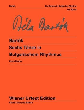 Bartok B. Dances IN Bulgarian Rhythm Piano