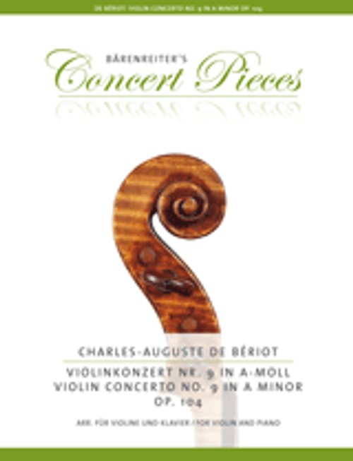 Beriot Ch. 9ME Concerto en la Mineur Violon-1 Beriot Ch. 9ME Concerto en la Mineur Violon-1