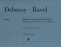 Debussy C./ravel M. Prelude A L'APRES-MIDI D'un Faune Piano 4 Mains