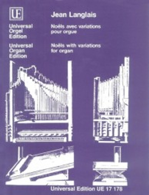 Langlais J. Noels Avec Variations Orgue