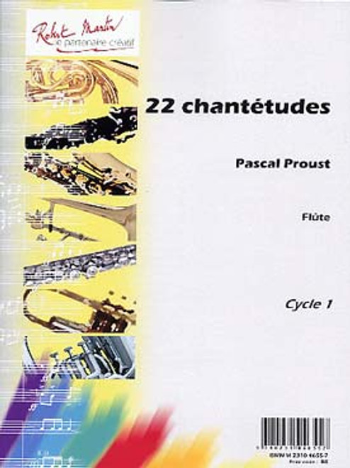 Proust P. 22 Chantetudes Flute Proust P. 22 Chantetudes Flute