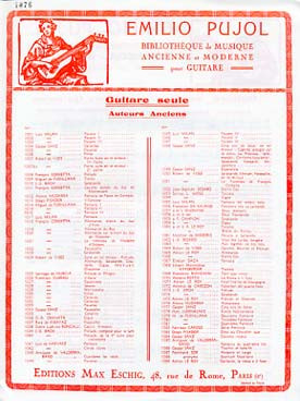 Mudarra A. Romanesca Guitare