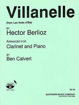 Berlioz H. Villanelle Clarinette