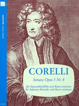 Corelli A. Sonata A Moll OP 5/8 Flute